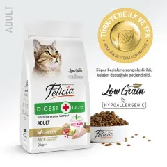 Felicia Az Tahıllı Yetişkin Tavuklu HypoAllergenic Kedi Maması 2 Kg
