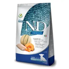 N&D Ocean Morina Balıklı Bal Kabaklı ve Kavunlu Küçük Irk Tahılsız Yavru Köpek Maması 2,5 kg