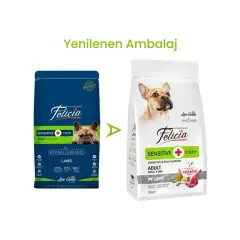 Felicia Az Tahıllı Yetişkin Kuzulu Small Mini HypoAllergenic Köpek Maması 3 Kg