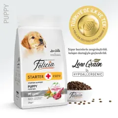 Felicia Az Tahıllı Yavru Kuzulu Small Mini HypoAllergenic Köpek Maması 3 Kg