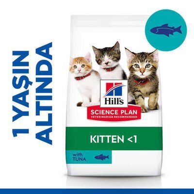 Hills Kitten Ton Balıklı Yavru Açık Kedi Maması 1 Kg