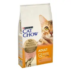 Purina Cat Chow Somonlu Yetişkin Açık Kedi Maması 1Kg