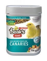 BEAK'S MEYVELİ KANARYA YEMİ 750 GR
