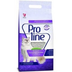Proline Doğal Topaklanan Lavanta Kokulu Kedi Kumu 10 Lt
