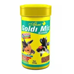 Ahm Goldi Mix Granulat Balık Yemi 100 ml