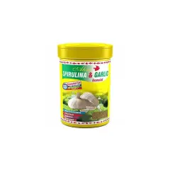 Ahm Spirulina Sarımsaklı Granül Balık Yemi 100ml