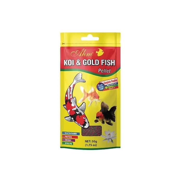 AHM Koi Gold Fish Pellet Koi Balık Yemi 50gr