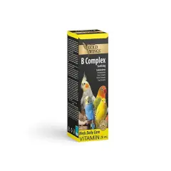 Gold Wings B Complex Kuşlar için Stres Önleyici Sıvı Vitamin 20ml
