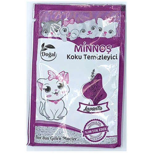 Minnoş Lavanta Kedi Kumu Koku Giderici 25 Gr