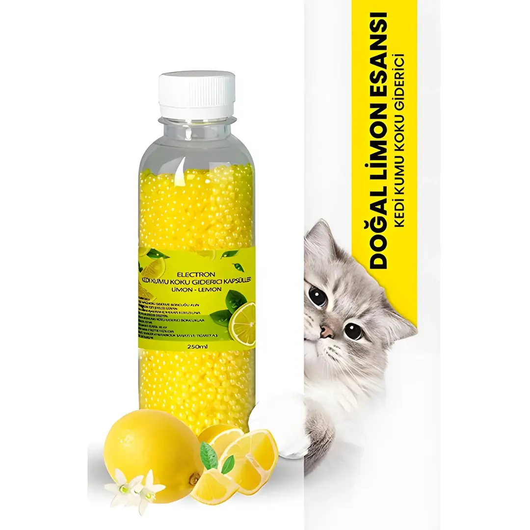 Electron Kedi Kumu Koku Giderici Limon Kokulu 250ml
