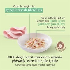 Schesir Tavuk Fileto Soslu Kedi Konservesi 85 Gr