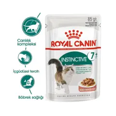 Royal Canin Gravy İnstinctive +7 Yaş Kedi Maması 85 gr