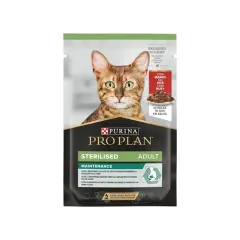 Pro Plan Biftekli Steril Pouch Kısır Kedi Konservesi 85 Gr