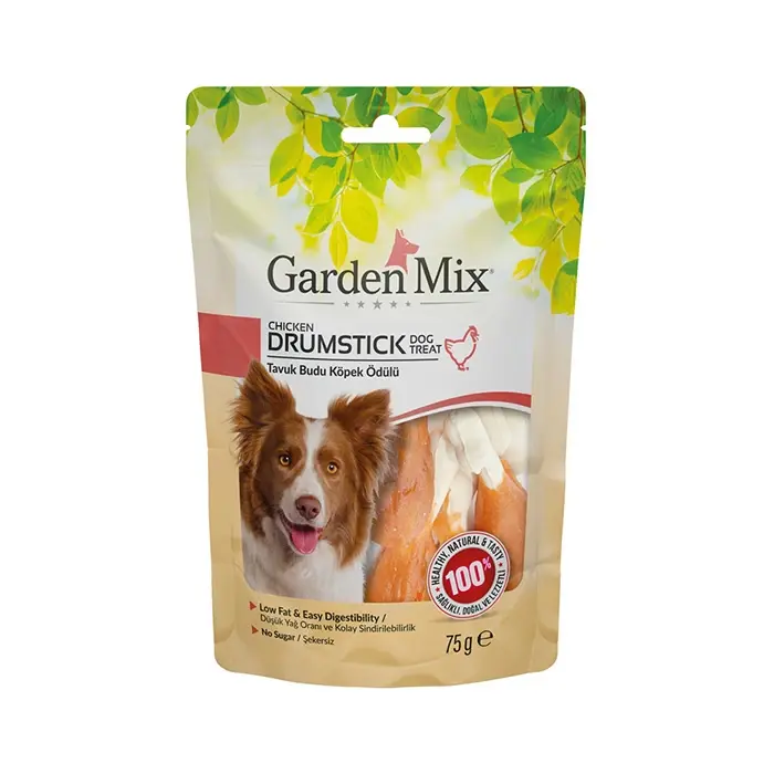 Garden Mix Drumstick Tavuk Budu Köpek Ödülü 75 Gr