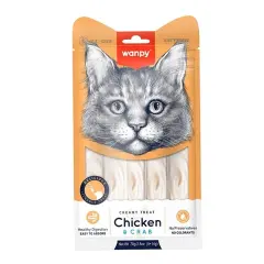 Wanpy Tavuk Yengeç Likit Kedi Ödülü 5x14 gr