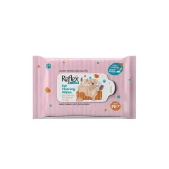 Reflex Care Evcil Hayvanlar İçin Çok Amaçlı Hijyenik Temizleme Mendili (10 lu Paket)