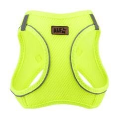 AlfDog Airmesh Göğüs Tasması L (NEON SARI)