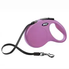 Flexi New Classic Şerit Medium Pembe 5 m
