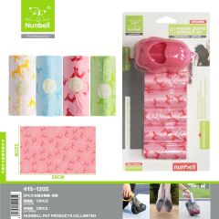 Nunbell Penguen Yedekli Dışkı Torbası 5'Lİ