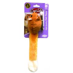 Catlife Kediler İçin Bıyıklı Uzun Kuyruklu Catnipli Fare