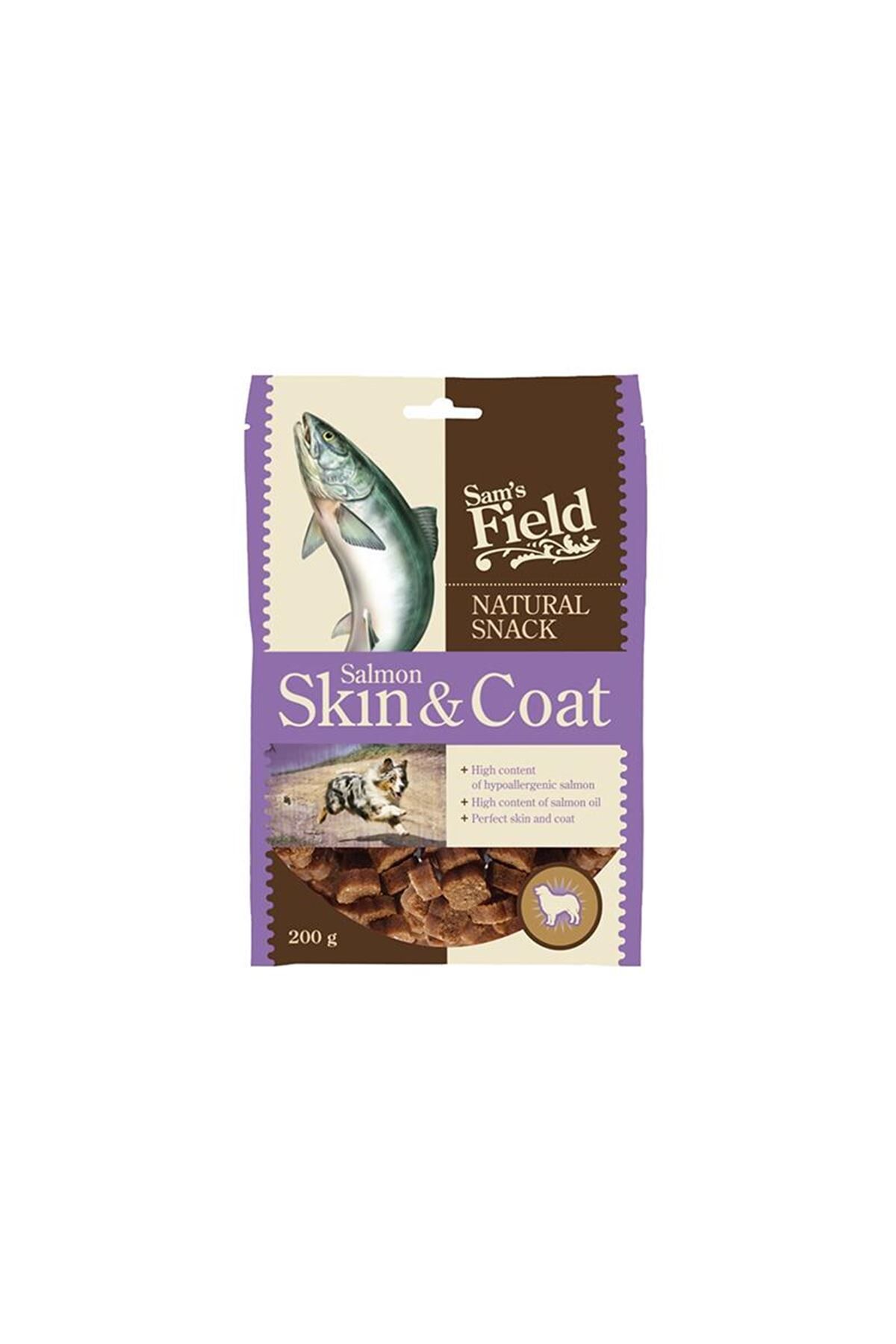 Sam's Field Skin&Coat Somonlu Köpek Ödülü 200gr