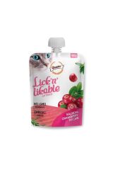 Gnawlers Somon ve Kızılcıklı Krema Kedi Ödül Maması 100gr