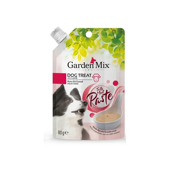 Garden Mix Paste Kuzu Eti Ezmeli Sıvı Köpek Ödülü 80 Gr