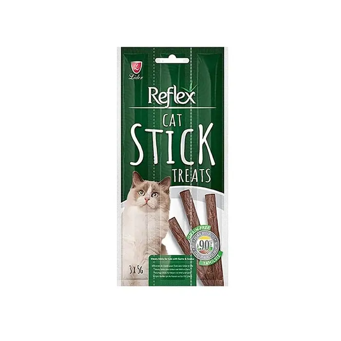 Reflex Sticks Av Hayvanlı-Kaz Etli Kedi Ödülü 3x5gr
