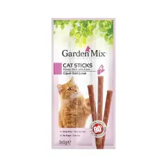 Garden Mix Ciğerli Tahılsız Kedi Stick Ödülü 3x5gr
