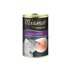 Miamor Ördek Etli Sıvı Desteği Kedi Çorbası 135 ML