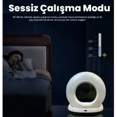 Electron Yeni Nesil Akıllı Otomatik Kedi Tuvaleti