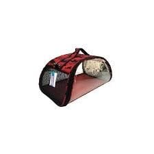 Petpretty Şeffaf Çanta Kırmızı Kamuflaj 50x28x28cm
