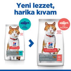 Hills Sterilised Kısırlaştırılmış Somonlu Kedi Maması 1,5 Kg