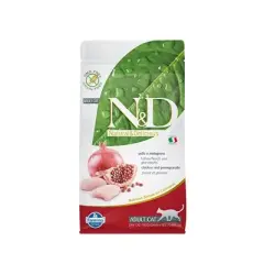 N&D Tahılsız Tavuk-Nar Adult Yetişkin Kedi Maması 1.5 Kg