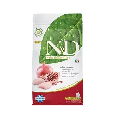 N&D Tahılsız Tavuk-Nar Kitten Yavru Kedi Maması 1.5 Kg