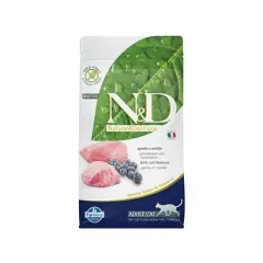 N&D Tahılsız Kuzu-Y.Mersini Yetişkin Kedi Maması 1.5 Kg