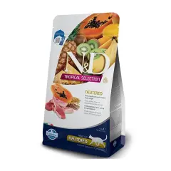 N&D Tropical Selection Kuzu Etli Kısırlaştırılmış Kedi Maması 1,5kg