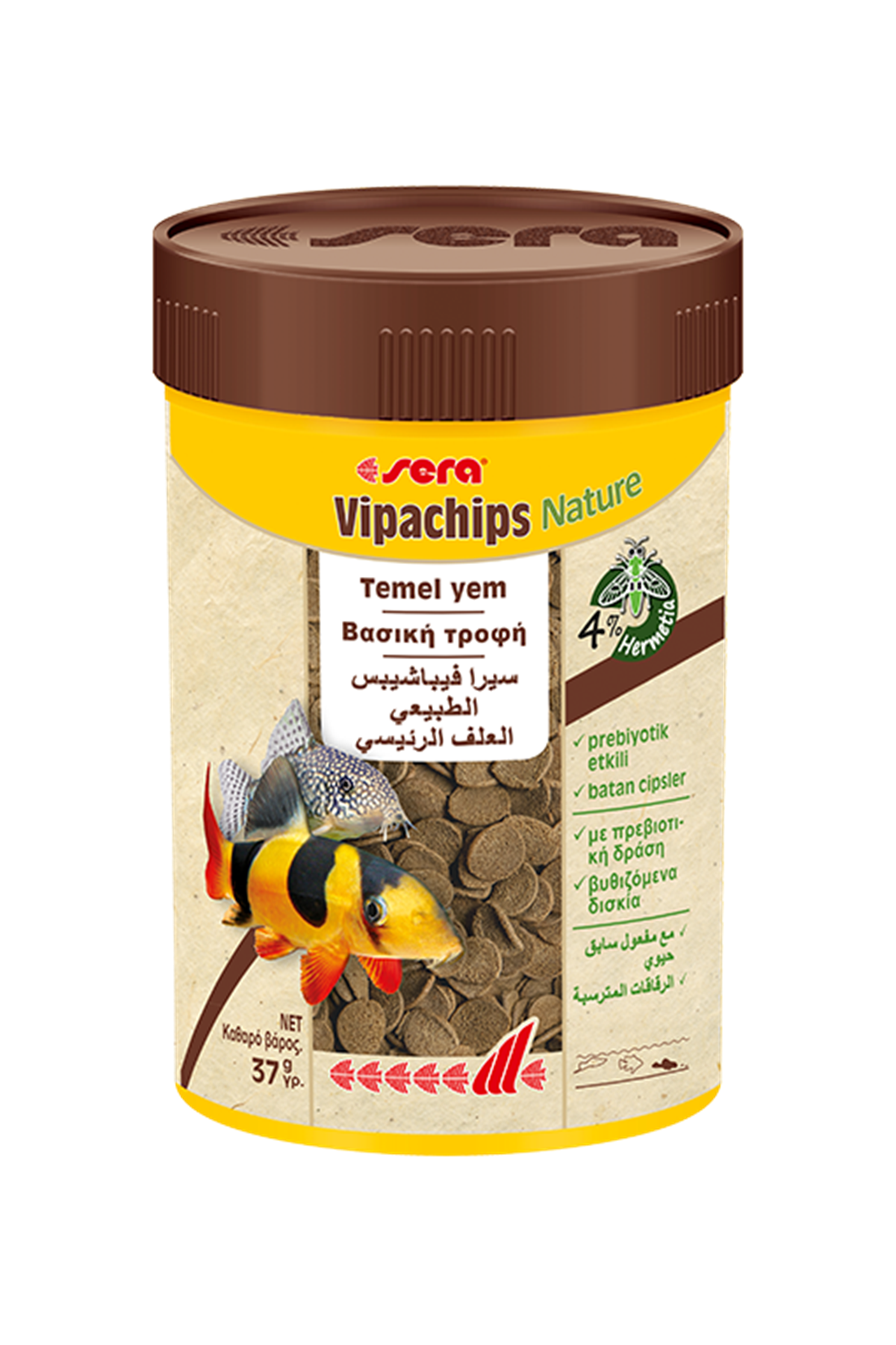 sera vipachips nature tablet - 100 ml