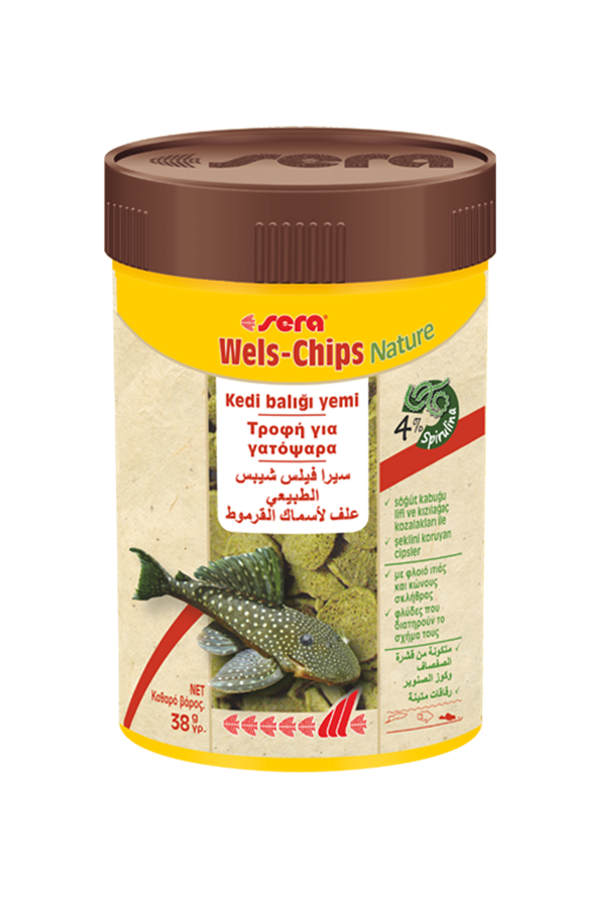 sera wels chips nature - 100 ml
