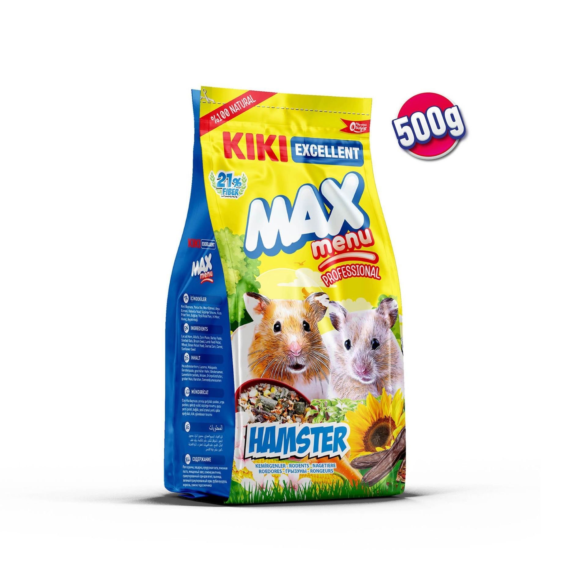 KIKI Excellent Kemirgen Hamster Yemi 500 Gr