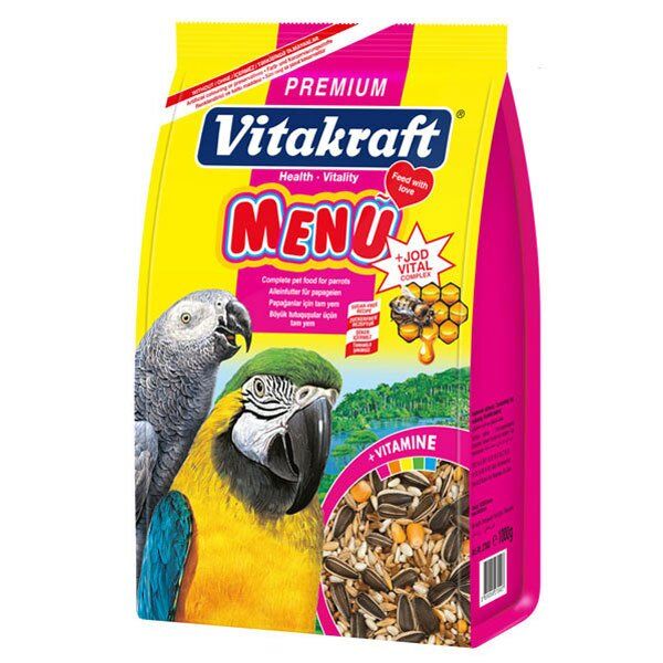 VITAKRAFT MENU PAPAĞAN YEMİ 1000 GR