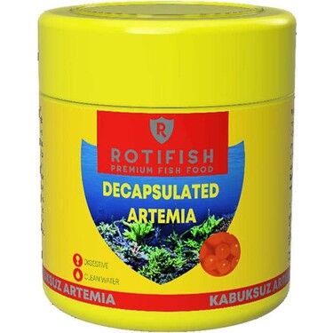 Rotifish Kabuksuz Decapsulated Artemia 15 g Balık Yemi