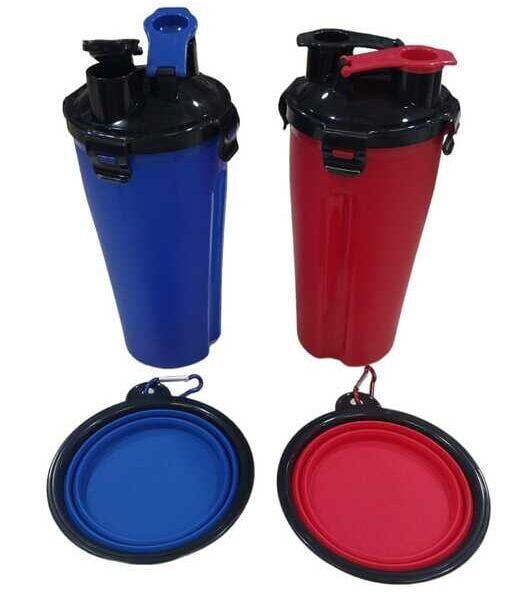 Katlanır Mama Kablı Su ve Mama Matarası