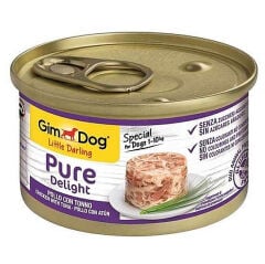 Gimdog Pure Delight Ton Balığı Tavuklu Köpek Konservesi 85 Gr