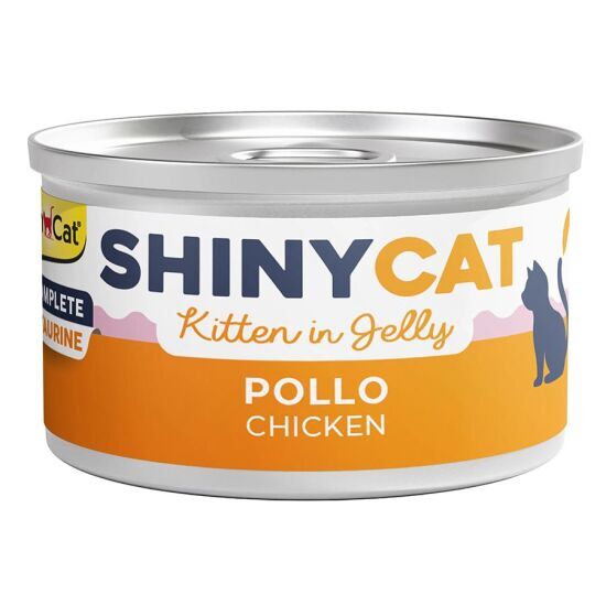 GimCat ShinyCat Jelly Kitten Tavuklu Jöleli Yavru Kedi Konservesi 70 Gr
