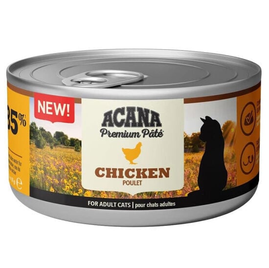 Acana Chicken Pate (Ezme) Tavuk Etli Kedi Konservesi 85 Gr