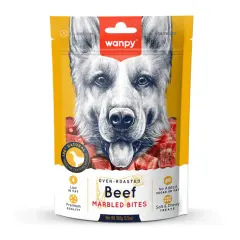 Wanpy Biftekli Küp Et Parçaları Köpek Ödülü 100 g