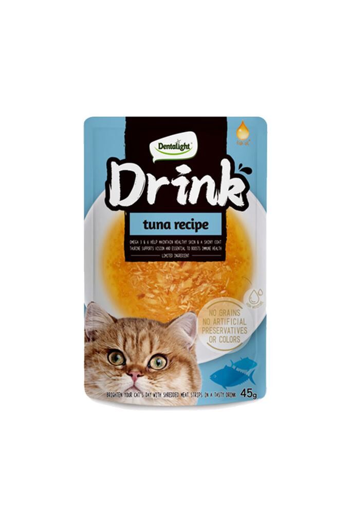 DENTALIGHT CAT DRINK TUNA 45G