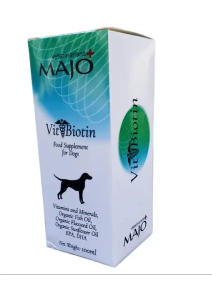 Majo Vit&biotin Köpekler Için Tüy Sağlığı Tüy Dökümü Engeleyici Vitamin