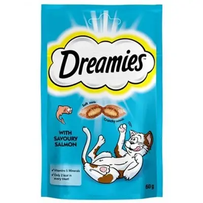 Dreamies Salmonlu Kedi Ödül 60gr.